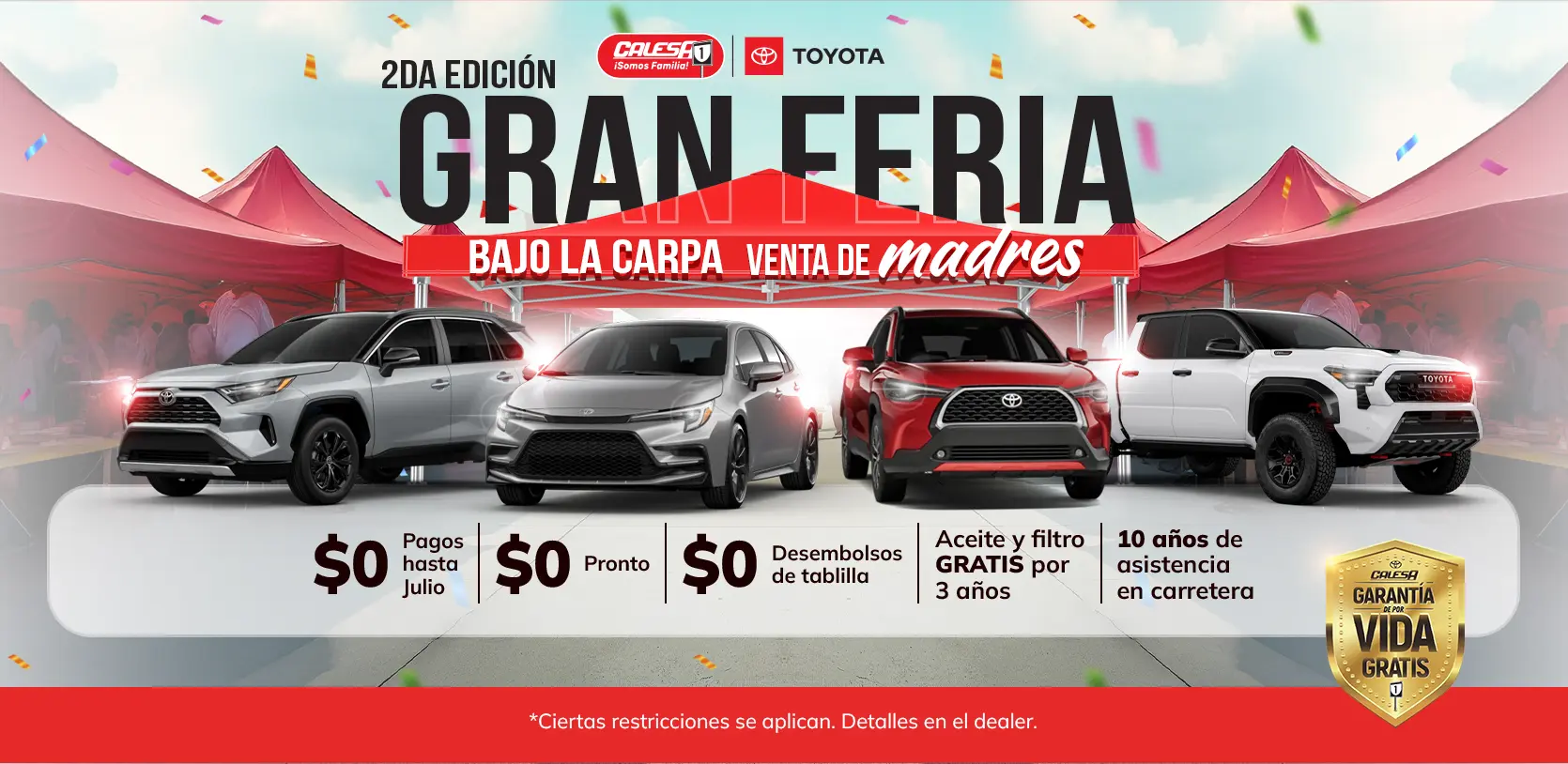 Gran Venta De Primavera, Toyota Corolla LE 2025, Bonos De Hasta $17,500 y APR desde 0.95% por tiempo limitado.